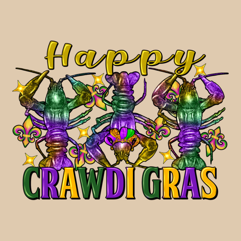 Happy Crawdi Gras Mardi Gras Crawfish Heavyweight Sweatshirt by FaDigitalArtStudio | Teevron