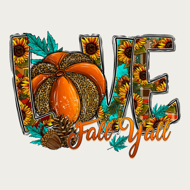 Love Fall Y'all Zipper Hoodie by CowhideDigitalArt | Teevron