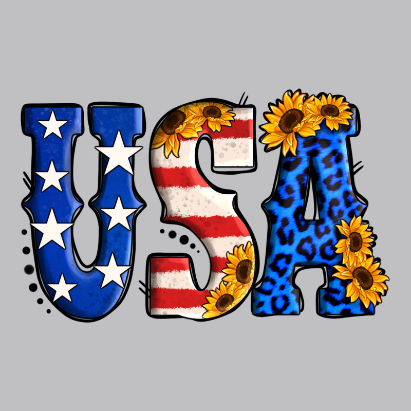 Usa Western Font Long Sleeve Tee by Jasminsmagicworld | Teevron