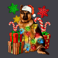 Christmas German Shepherd Heavyweight Hoodie | Teevron