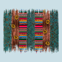 Sunflower Serape Brush Stroke Ladies Tee | Teevron