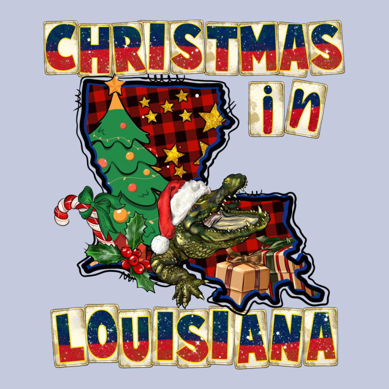 Christmas In Louisiana Long Sleeve Tee by CowGirlArtShop | Teevron