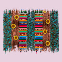 Sunflower Serape Brush Stroke Ladies Tee | Teevron