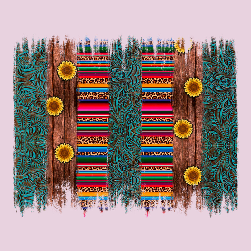 Sunflower Serape Brush Stroke Ladies Tee by Artiststas | Teevron