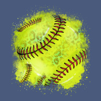 Softball Background Vintage Hoodie | Teevron