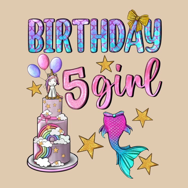 Birthday Girl 5 Heavyweight Sweatshirt by BundleAndBundleShop | Teevron