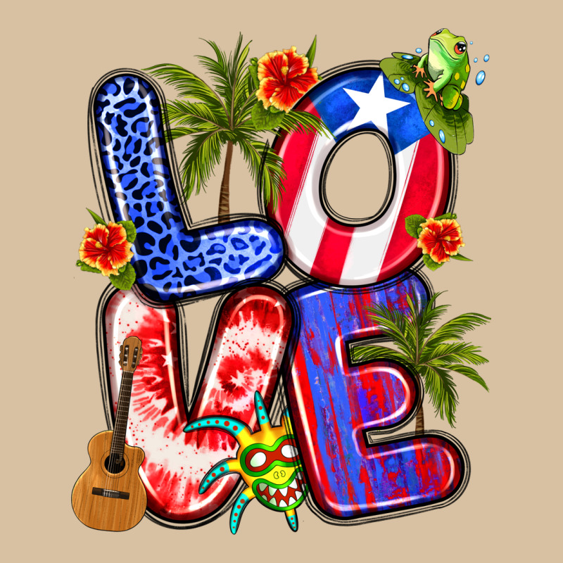 Puerto Rico Love Heavyweight Hoodie by Artiststas | Teevron