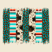 Leopard Cowhide Brush Stroke Ladies Tee | Teevron
