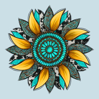 Sunflower Gemstone Leopard Ladies Tee | Teevron