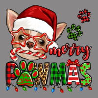 Merry Pawmas Christmas Chihuahua Vintage Tee | Teevron