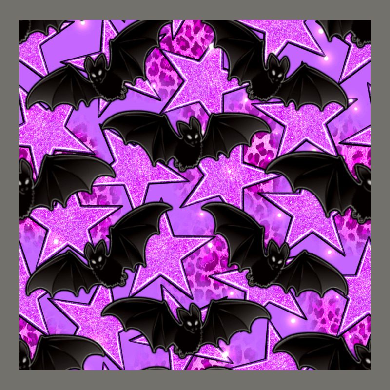 Halloween Bat And Stars Seamless Pattern Premium Hoodie by BundleAndBundleShop | Teevron