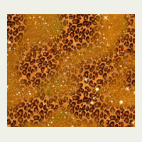 Glitter Cowhide Urban Heavy Tee | Teevron