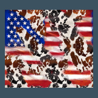 Cowhide Amerikan Flag Urban Heavy Tee | Teevron