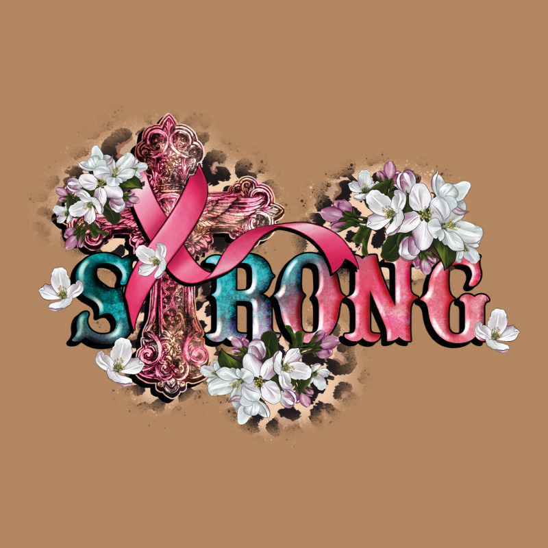 Strong Cancer Awareness 12 Inches 300 Dpi Long Sleeve Tee by CowGirlArtShop | Teevron