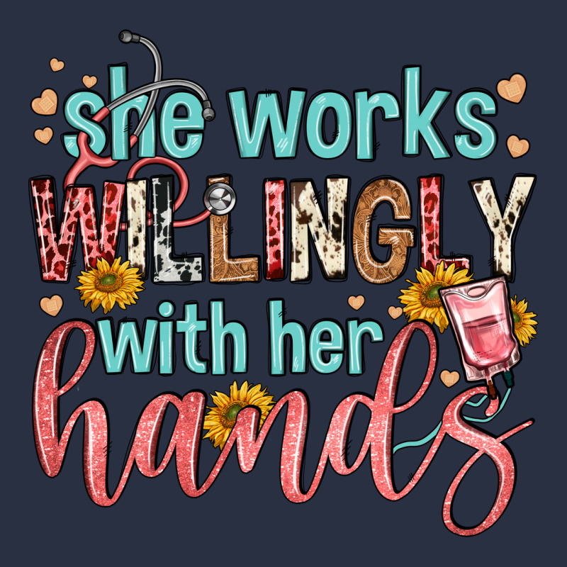 She Works Willingly With Her Hands Heavyweight Sweatshirt by FaDigitalArtStudio | Teevron