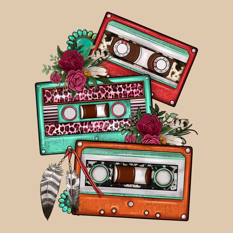 Cassette Floral Gemstone Heavyweight Sweatshirt by FaDigitalArtStudio | Teevron