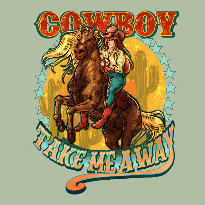 Busy Doing Cowgirl Shit Urban Heavy Tee by HowdyJamesFarm | Teevron