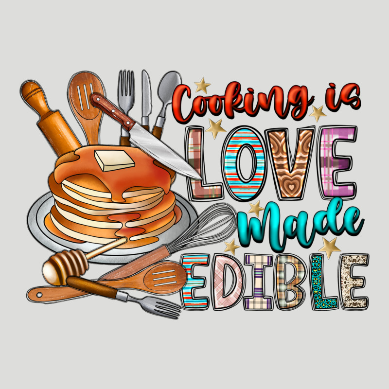 Cooking Is Love Made Edible Zipper Hoodie by CowhideDigitalArt | Teevron