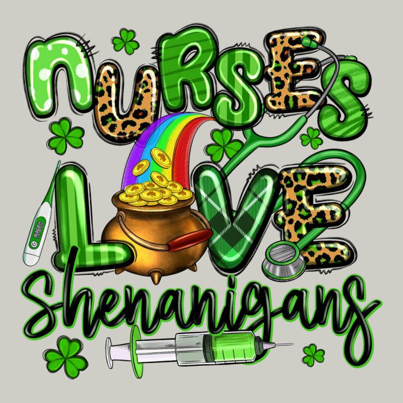 Nurses Love Shenanigans St Patricks Day Heavyweight Hoodie by Artiststas | Teevron