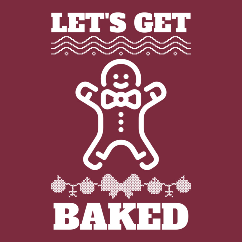 Let's Get Baked Smoking Weed Funny Christmas Gift 1 Premium Hoodie by lanVoArt | Teevron