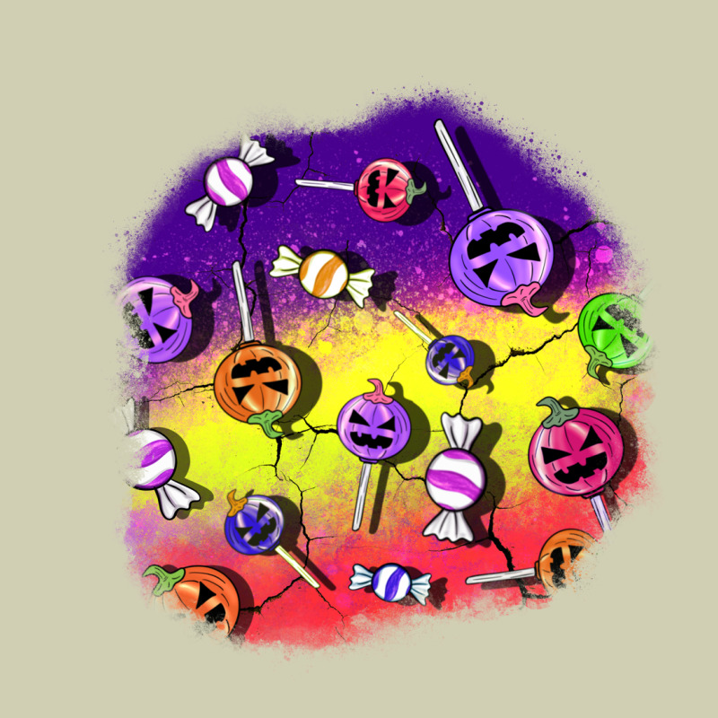 Halloween Candy  Patches Heavy Core Tee by BundleAndBundleShop | Teevron
