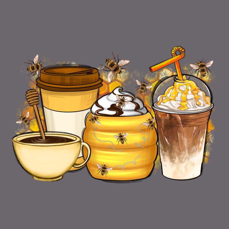 Bee Honey Coffee Cups Premium Sweatshirt by Artiststas | Teevron