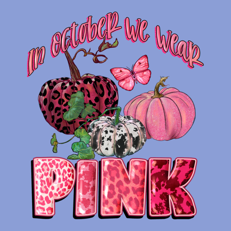 In October We Wear Pink Long Sleeve Tee by CowGirlArtShop | Teevron
