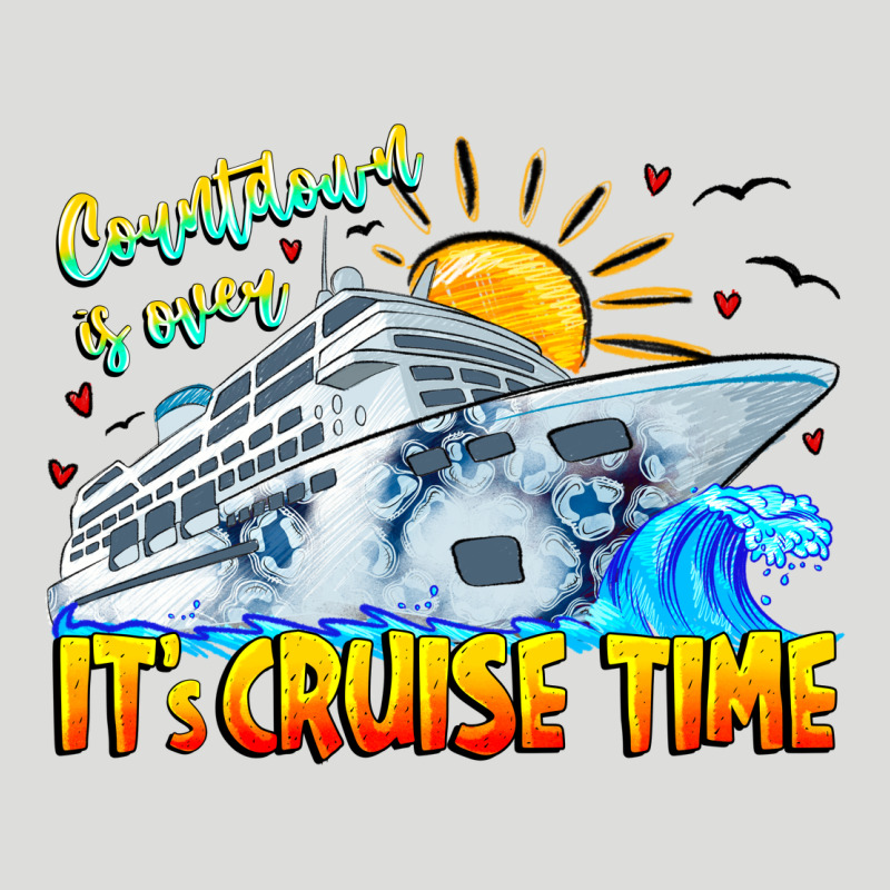 Countdown Is Over It's Cruise Time Zipper Hoodie by CowhideDigitalArt | Teevron