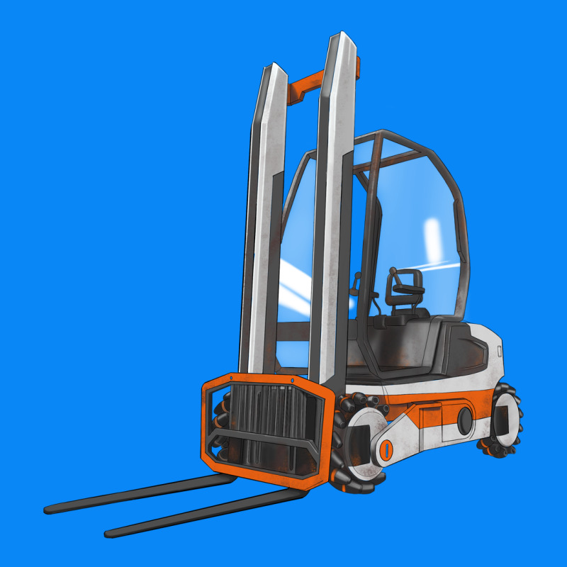 Forklift Zipper Hoodie by LillyAllenDesigns | Teevron