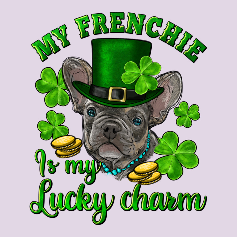 St.patricks Day My French Bulldog Is My Lucky Char Classic Tee by RanaPortraitStore | Teevron