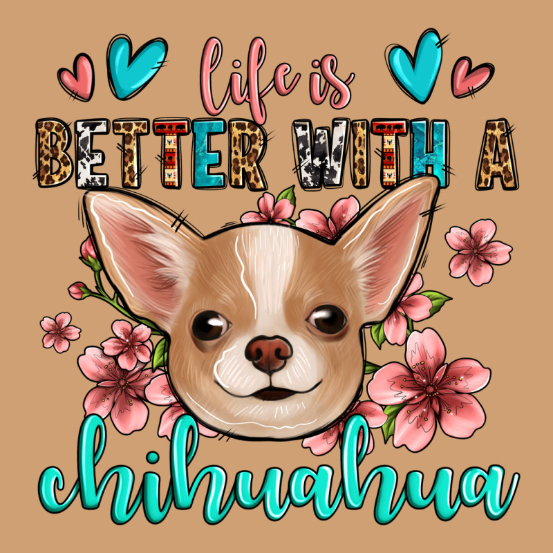 Life Is Better With A Chihuahua Vintage Tee by Jasminsmagicworld | Teevron