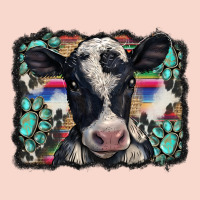 Western Background Turquoises Gemstones Black And White Baby Cow Urban Hoodie | Teevron