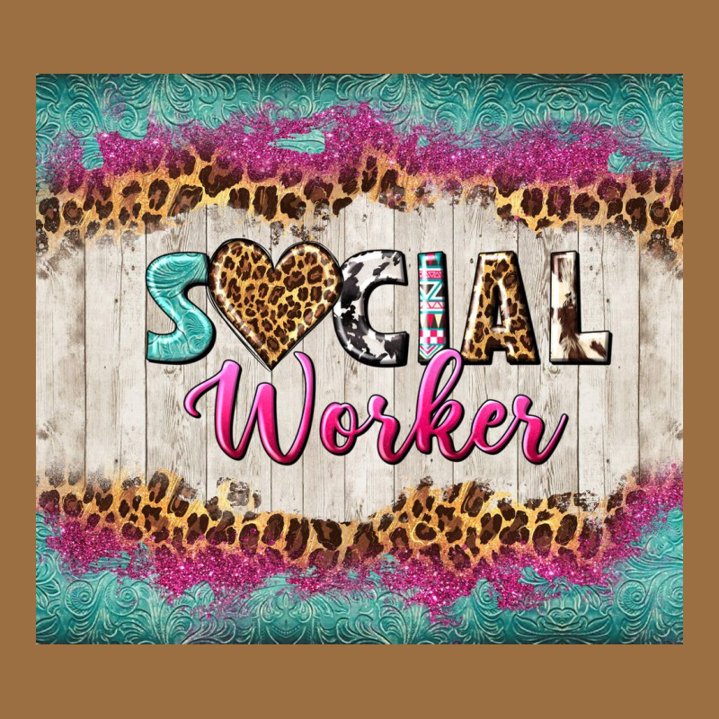 Western Social Worker Tumbler Tbs (1) Vintage Tee by TumblerDesignByShophia | Teevron