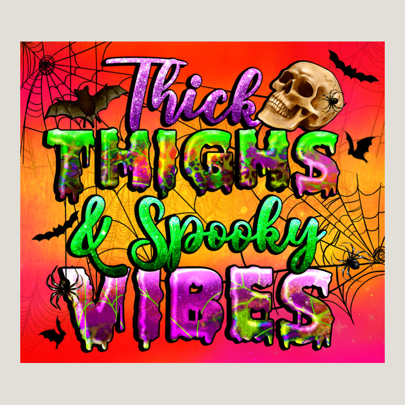Thick Thighs And Spooky Vibes Tumbler Heavy Core Tee by BundleAndBundleShop | Teevron