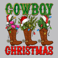 Cowboy Christmas Boots Cactus Long Sleeve Tee | Teevron