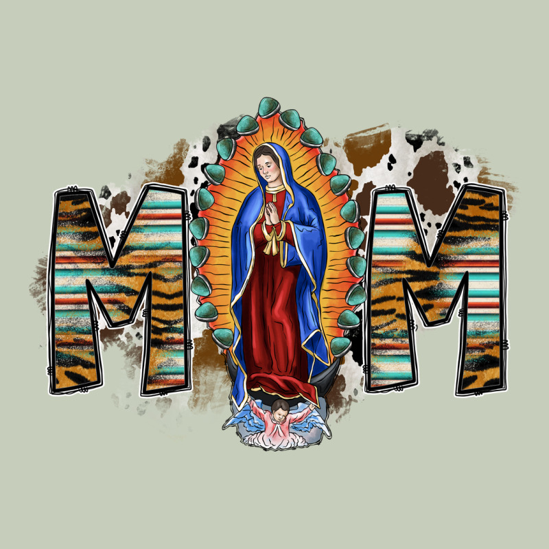 Mom Virgin Mary Ladies Tee by SublimationCraftShop | Teevron
