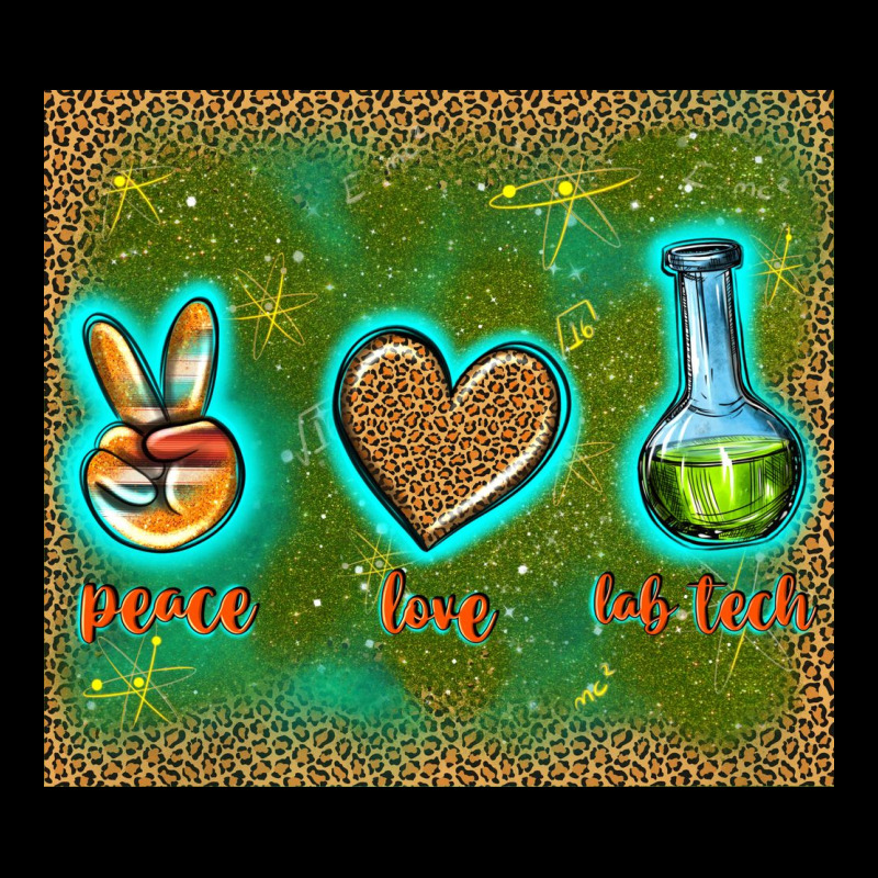 Peace Love Lab Tech Urban Heavy Tee by TumblerDesignByShophia | Teevron