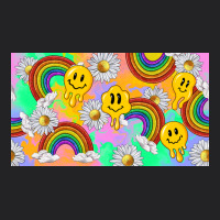 Smile Faces And Rainbow And Daisys Vintage Tee | Teevron