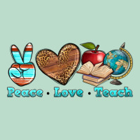 Peace Love Teach Premium Hoodie | Teevron