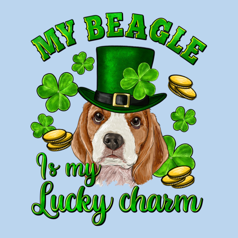 St.patricks Day My Beagle Is My Lucky Charm Classic Tee by RanaPortraitStore | Teevron