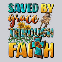 Saved By Grace Through Faith Heavyweight Sweatshirt | Teevron