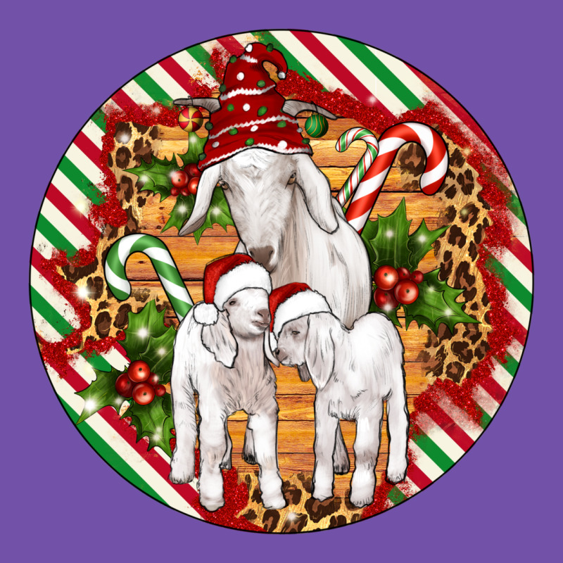 Christmas Goat Family Ornament Premium Sweatshirt by Artiststas | Teevron