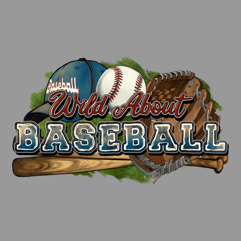 Wild About Baseball Vintage Hoodie by HowdyJamesFarm | Teevron