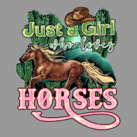 Just A Girl Who Loves Horses Vintage Hoodie | Teevron