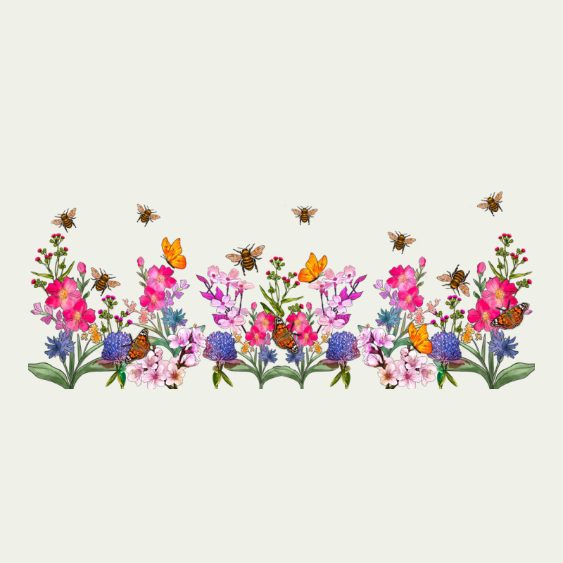 Wild Flowers Urban Heavy Tee by TumblerDesignByShophia | Teevron