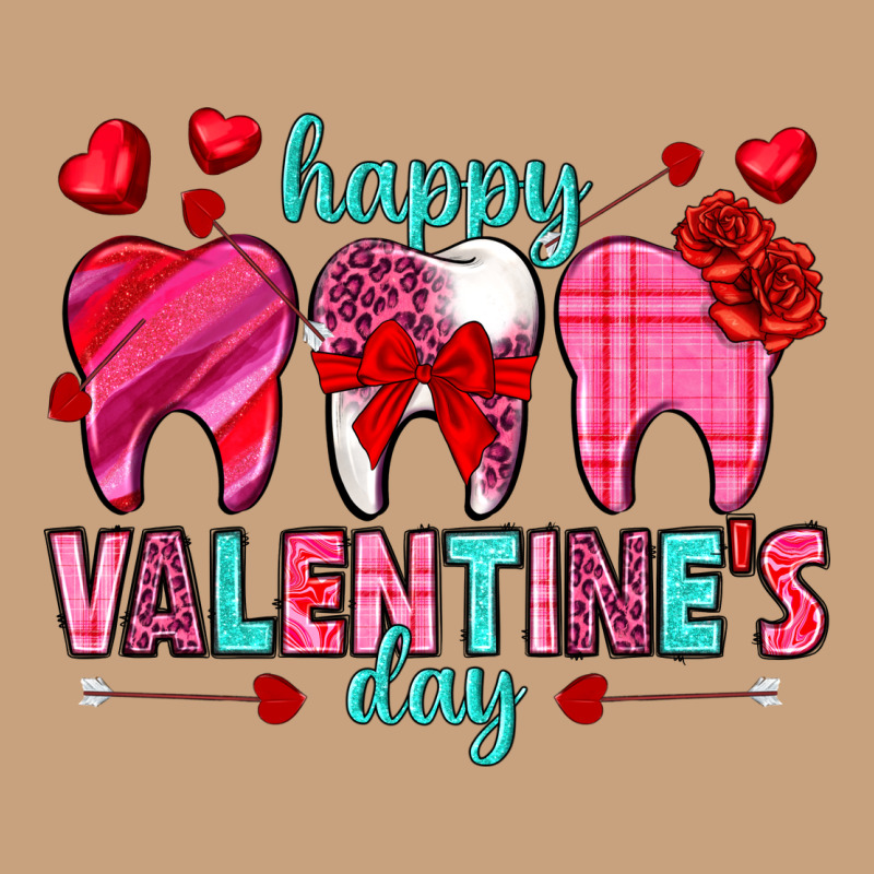 Happy Valentine's Day With Teeth Valentine's Day Vintage Tee by HowdyJamesFarm | Teevron