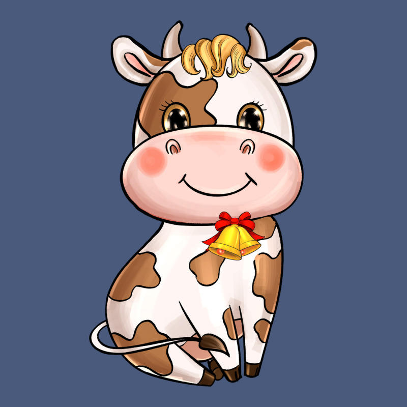 Cartoon Cow Vintage Hoodie by HowdyJamesFarm | Teevron