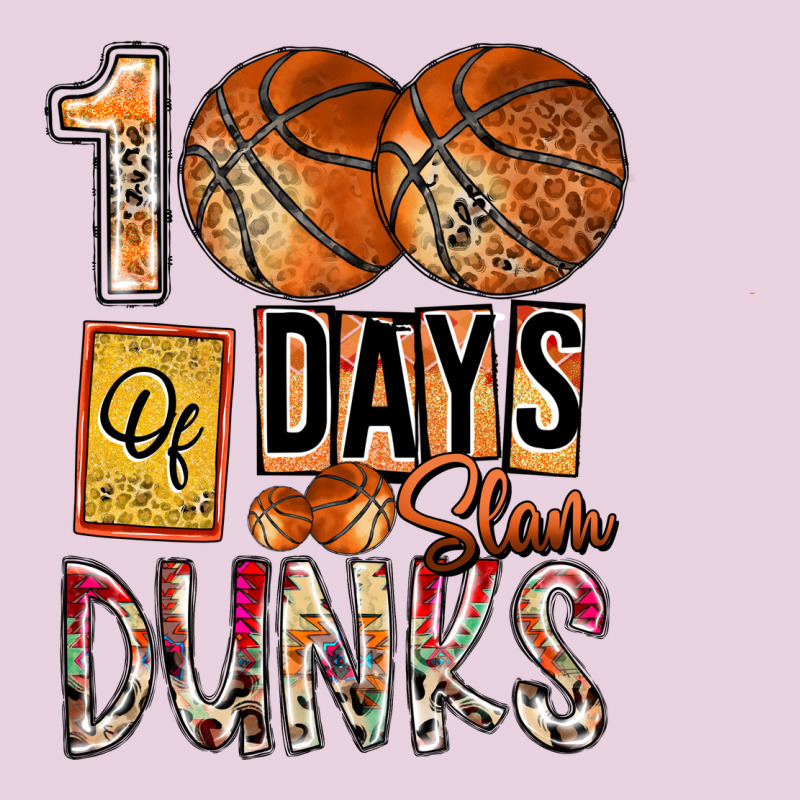 100 Of Days Slam Dunks Ladies Tee by SublimationCraftShop | Teevron