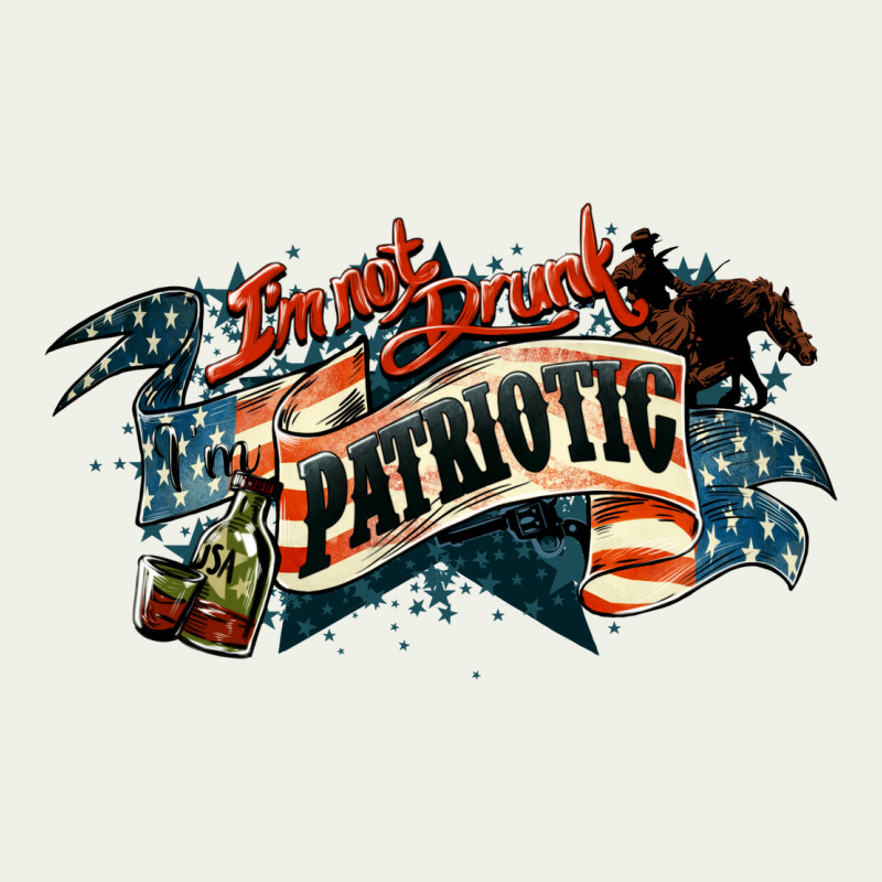 I'm Not Drunk I'm Patriotic Urban Heavy Tee by HowdyJamesFarm | Teevron