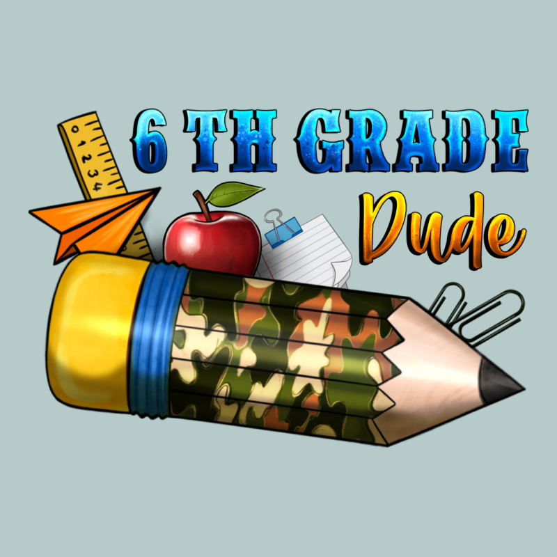 6 Th Grade Dude Heavy Core Tee by BundleAndBundleShop | Teevron